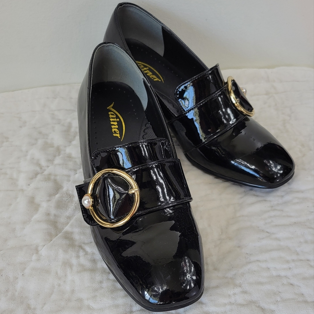 VIntage Vainer chunky heel